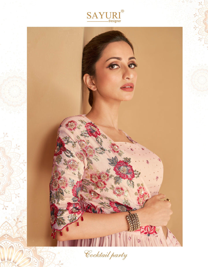 Celebrations Wear Indo Western Skirt & Top - Fashion Nation