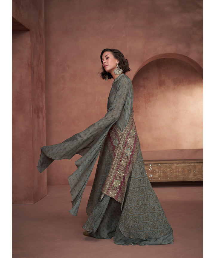 Designer Partywear Indo Western Dress - Fashion Nation