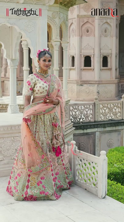 engagement wear lehenga choli video by anaara tathastu