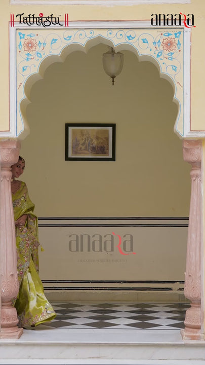 indian wedding wear saris by anaara tathastu