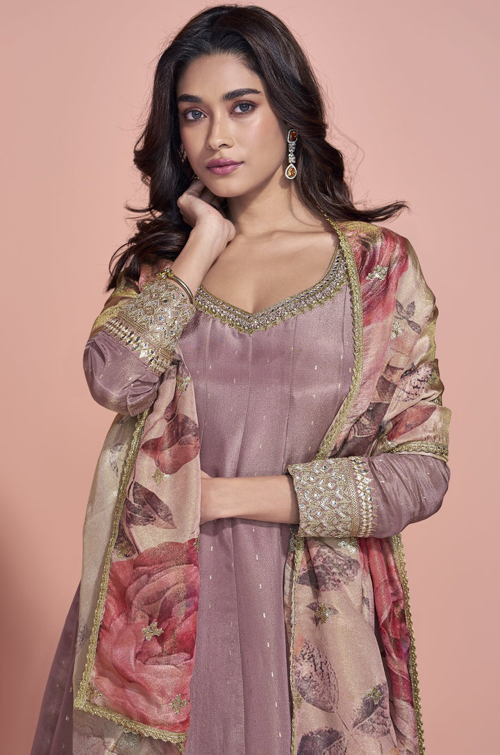digital print festive dress