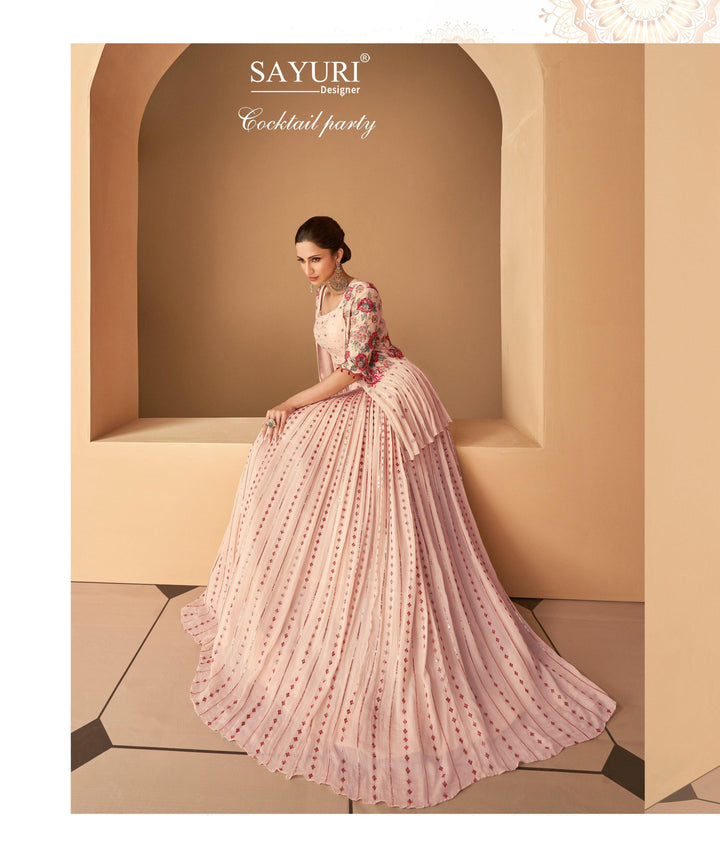 Celebrations Wear Indo Western Skirt & Top - Fashion Nation